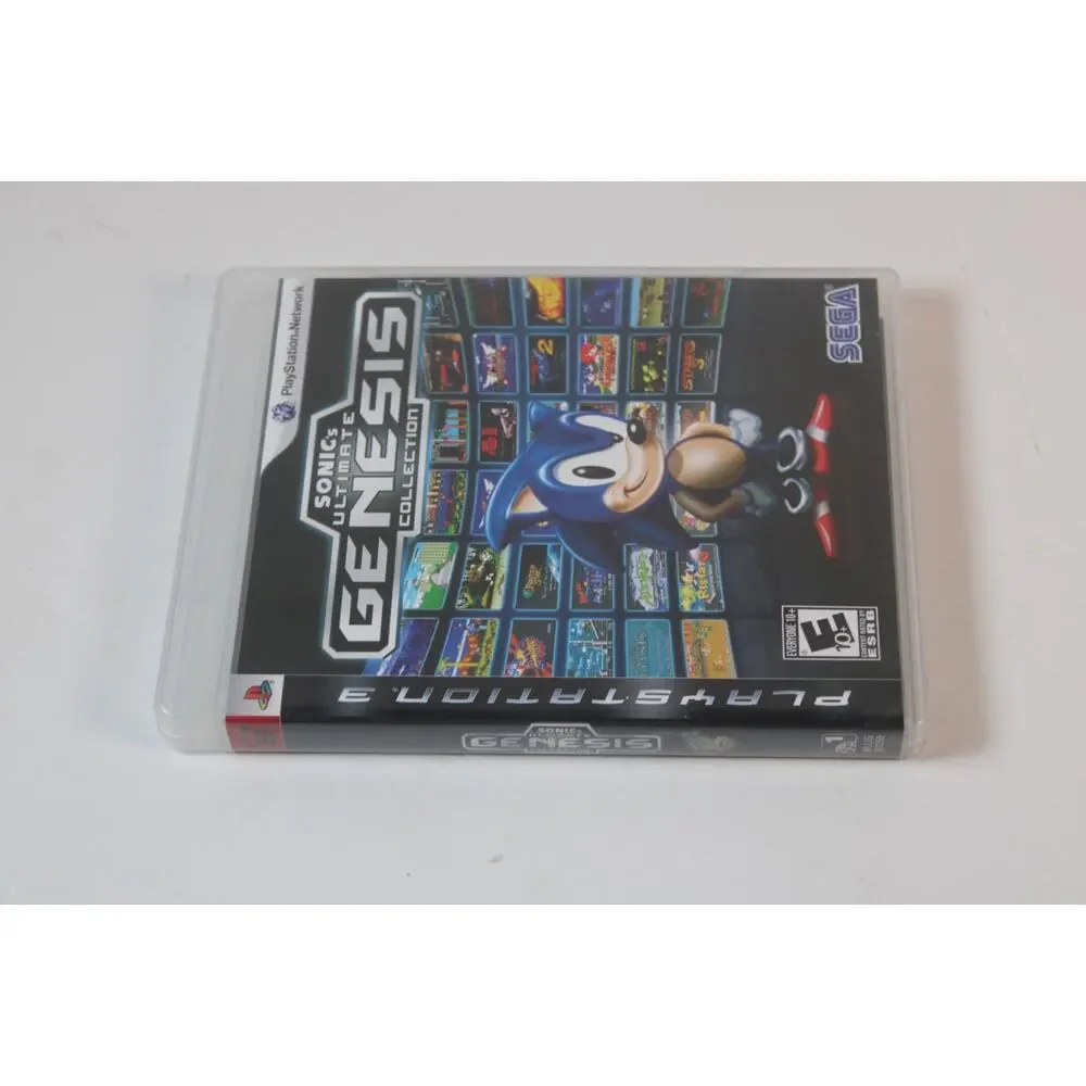 Sonic's Ultimate Genesis Collection (Sony PlayStation 3, PS3 2009) Complete